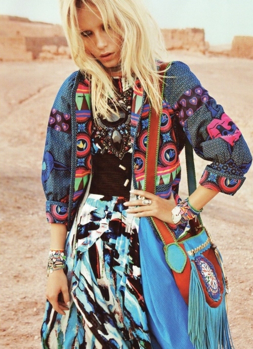 the world looks better in colour: Hippy Chic