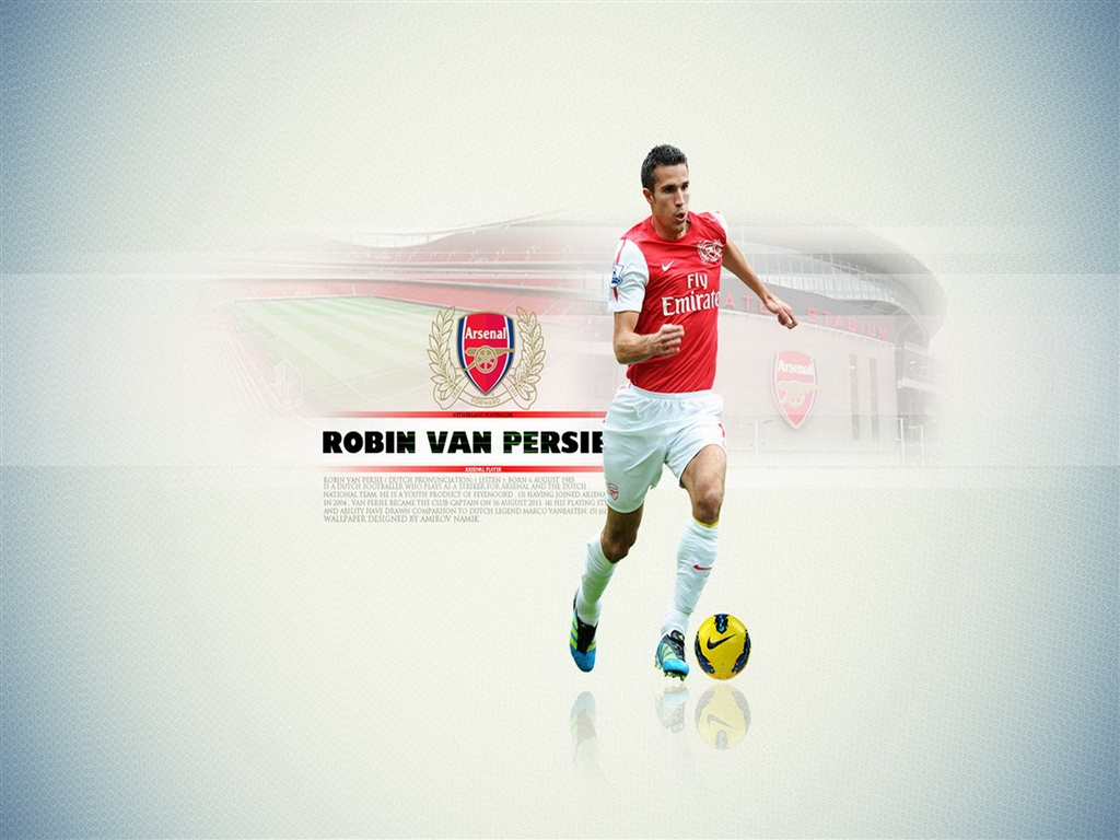 ALL FOOTBALL STARS: Robin Van Persie Wallpapers