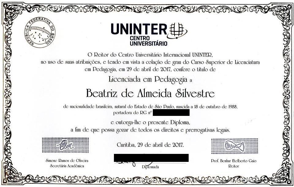 Diploma uninter