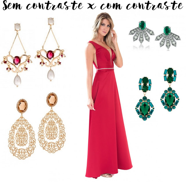 como combinar brinco com vestido de festa como combinar brinco com vestido de festa