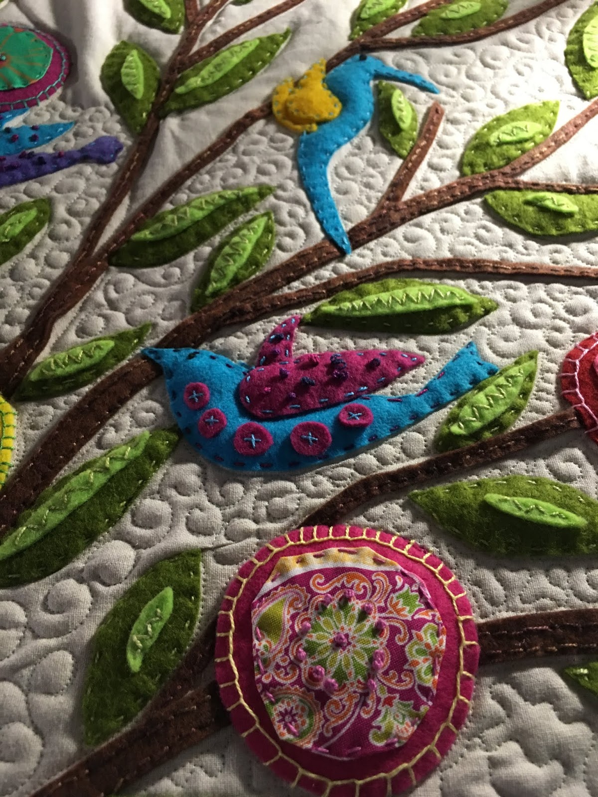 mmm quilts: Charlotte's Wool Applique