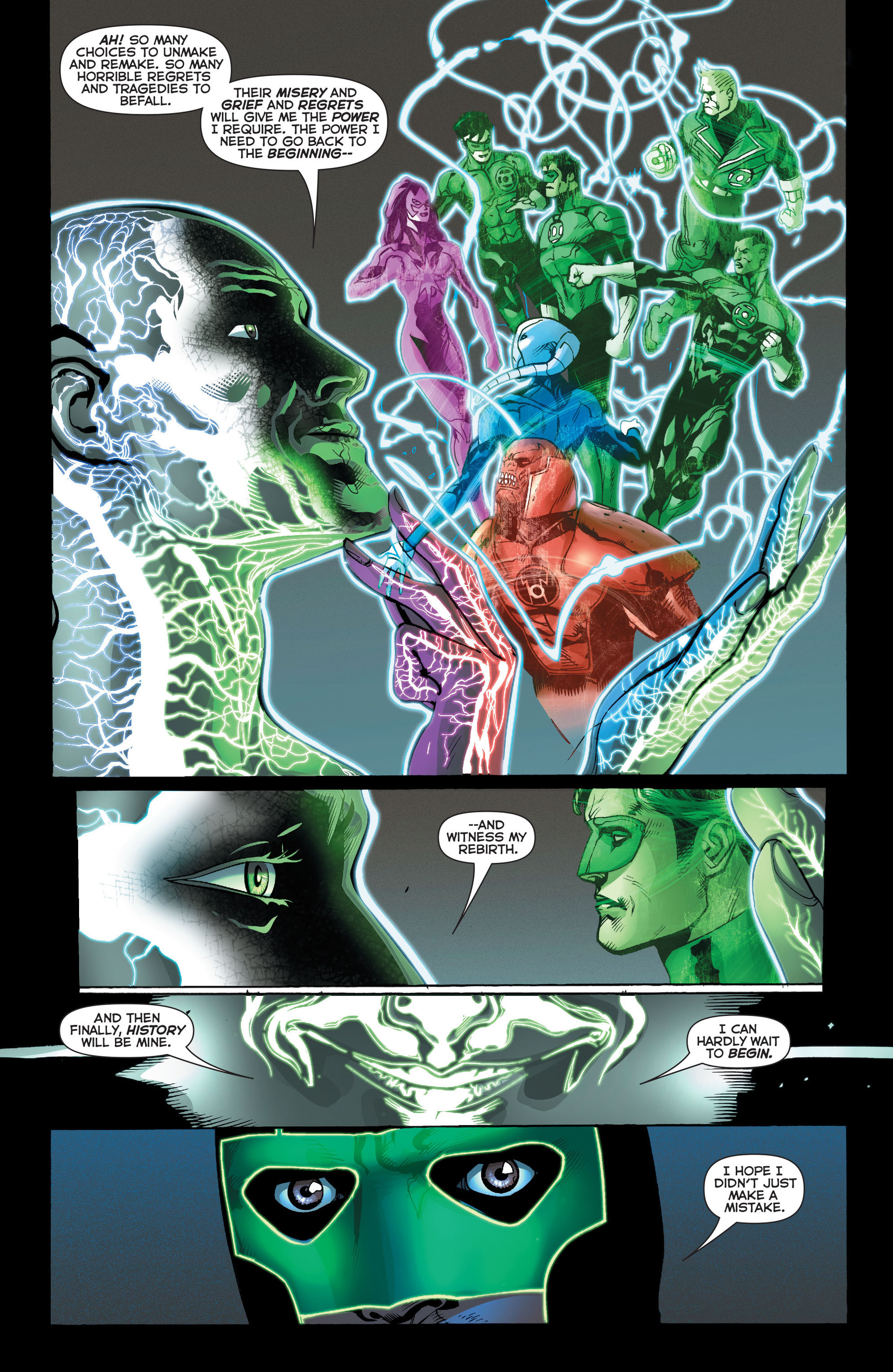 Read online Green Lantern (2011) comic -  Issue #17 - 20