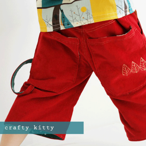 Free PDF Pattern & Tutorial: Rohan Skater Shorts