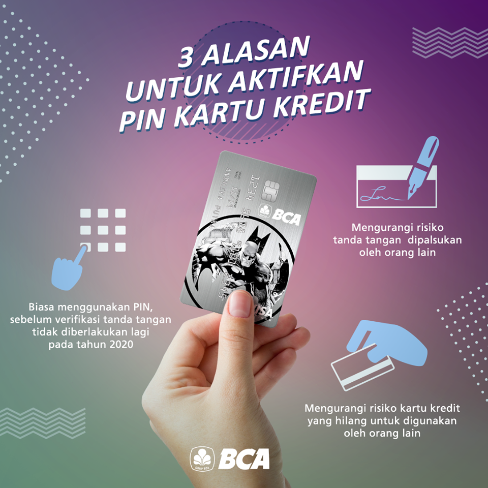 Cara buat pin Kartu Kredit Bank BCA bagaimana ya?