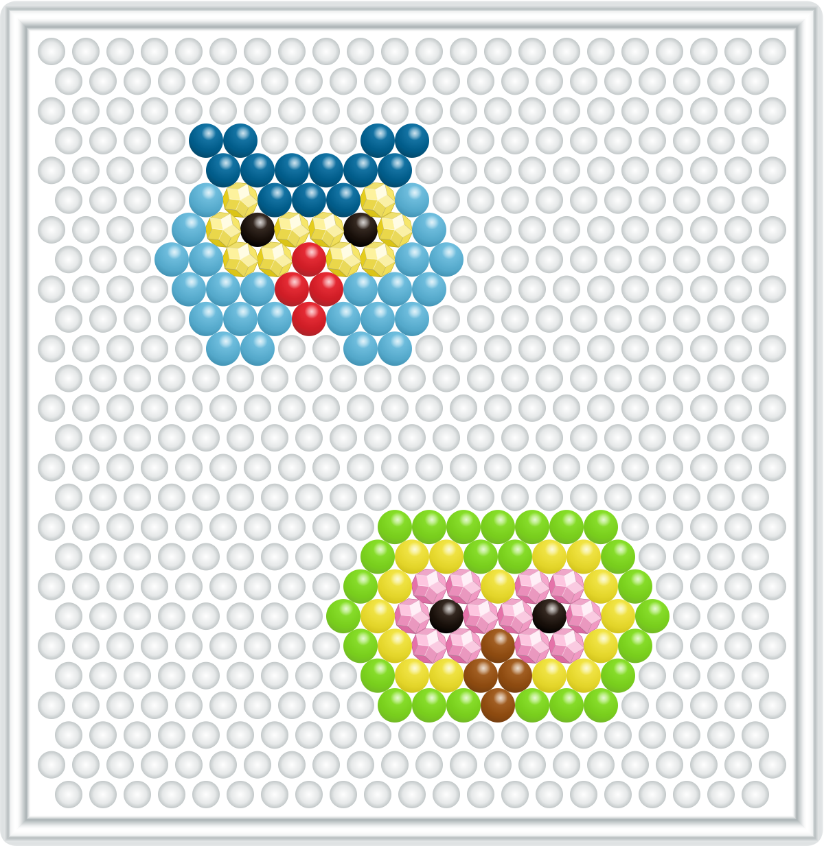 Grid Art: Free Pixel Patterns: Five FREE adorable owl patterns for