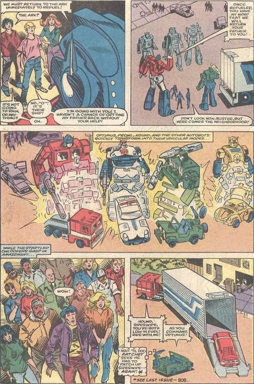 Read online The Transformers (1984) comic -  Issue #3 - 7