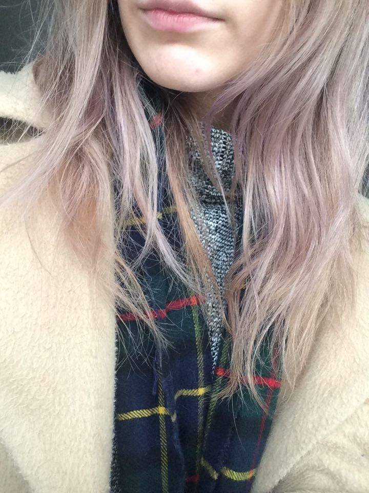 Bleach London Violet Skies My Review frunkkawaii