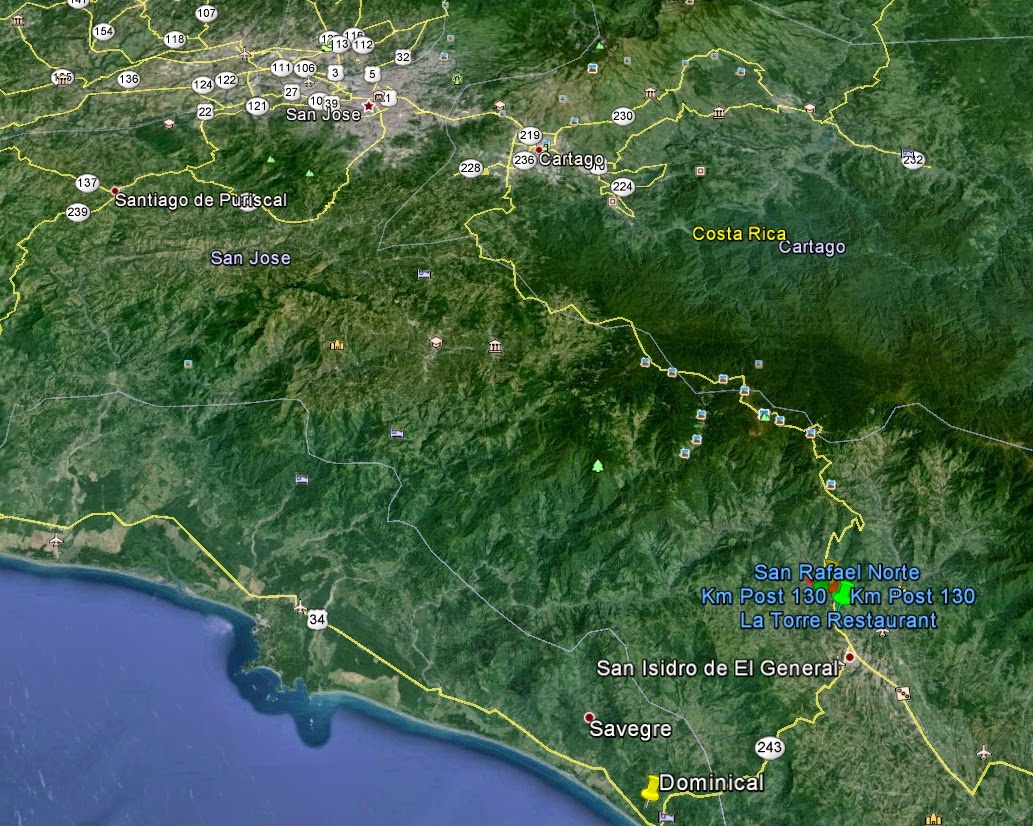 google earth plot of the property and surrounding area