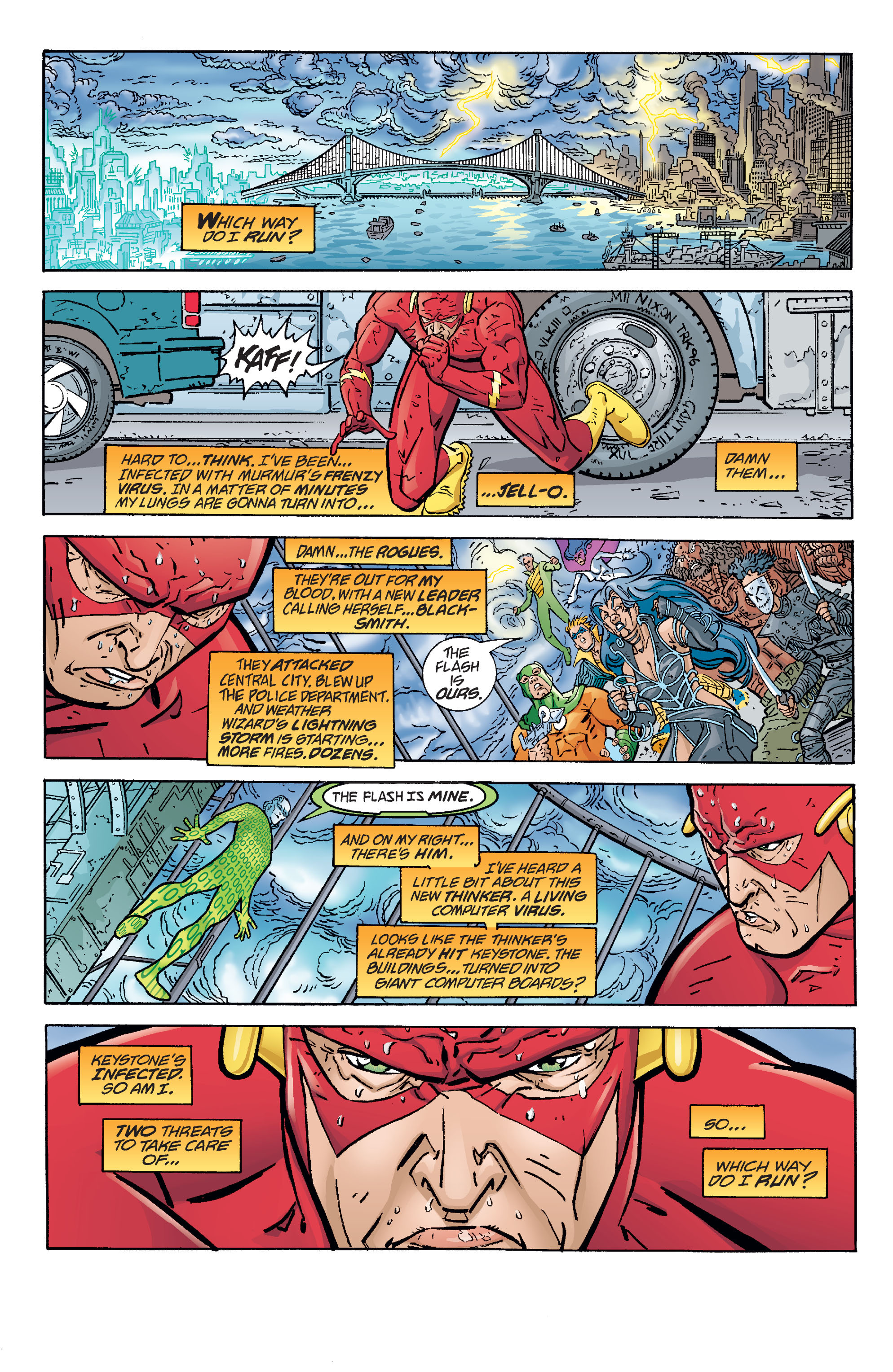 The Flash (1987) issue 185 - Page 2