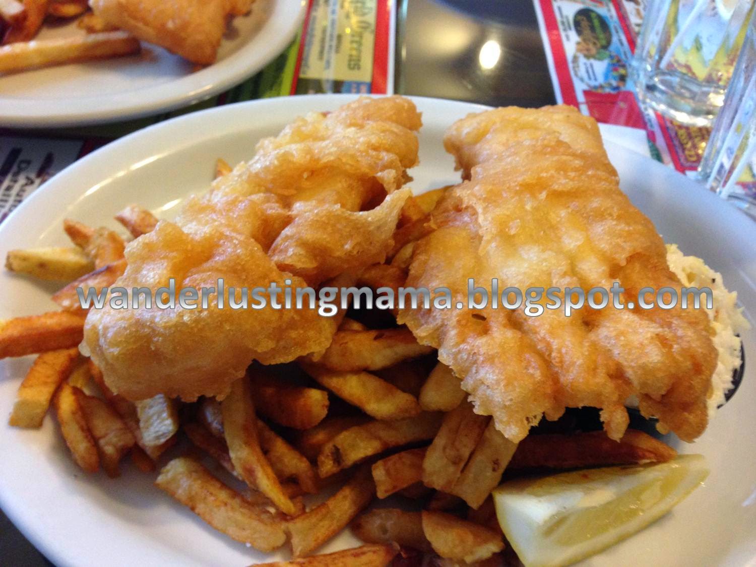 Wanderlusting Mama Dining at Bobcaygeon Just for the Halibut