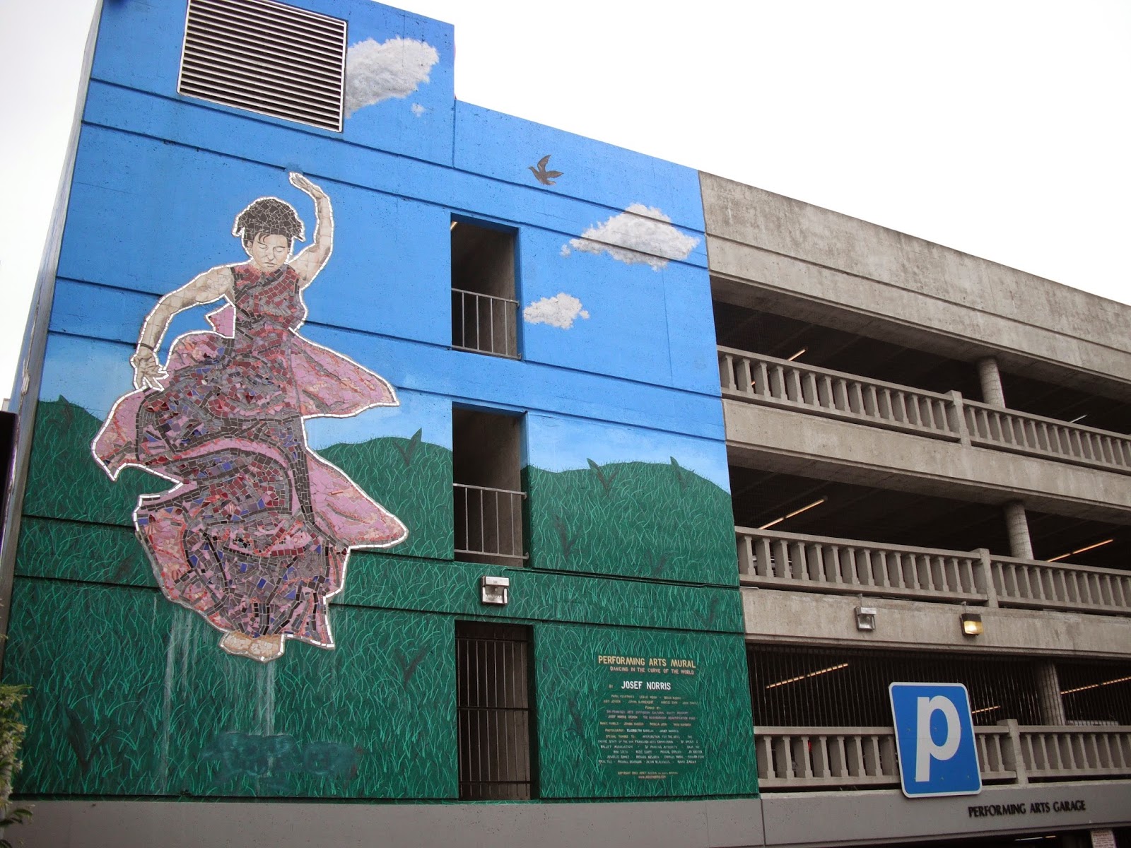 Tours En L Air Of Dancers Art And Parking Garages