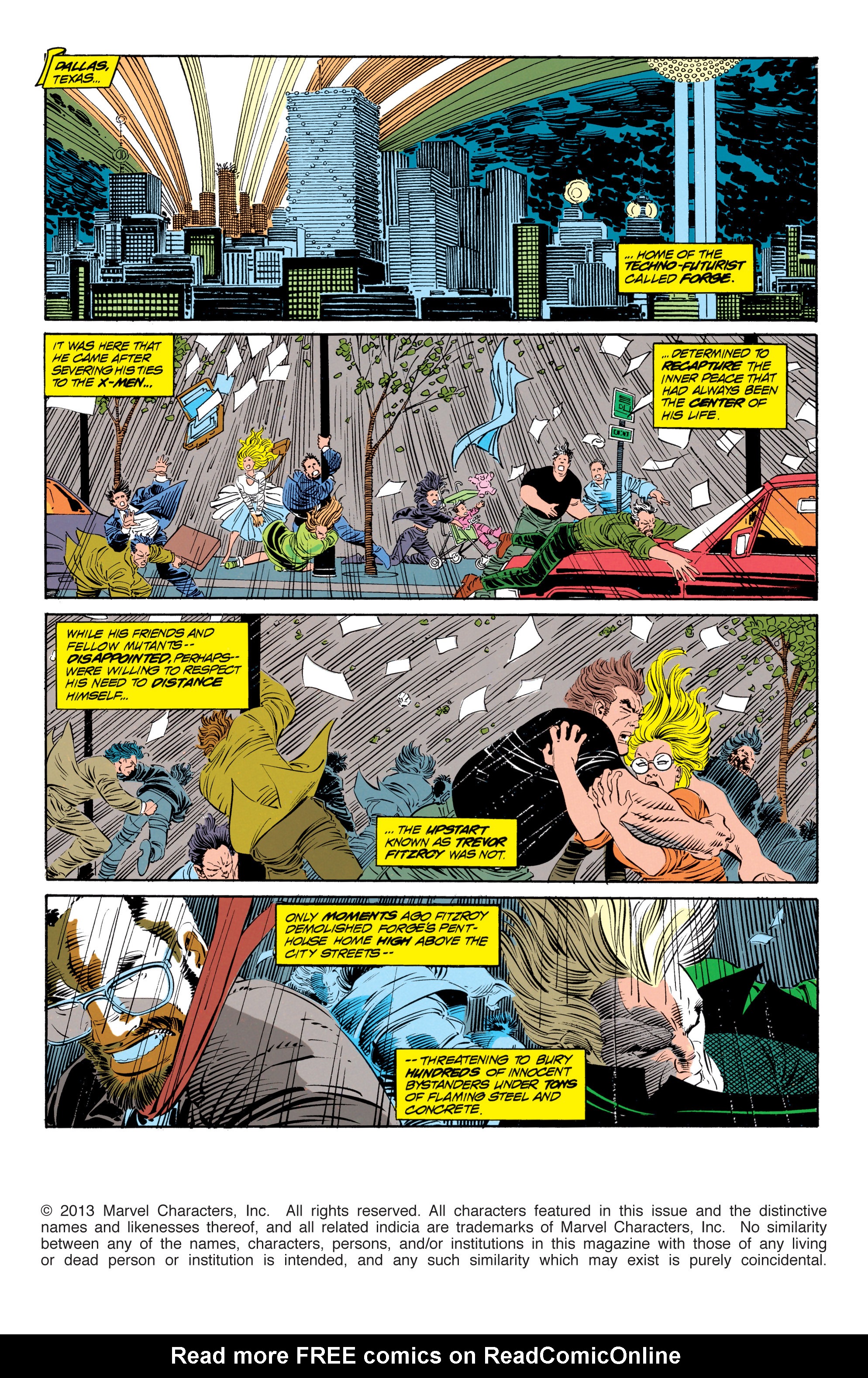 Read online Uncanny X-Men (1963) comic -  Issue #302 - 2