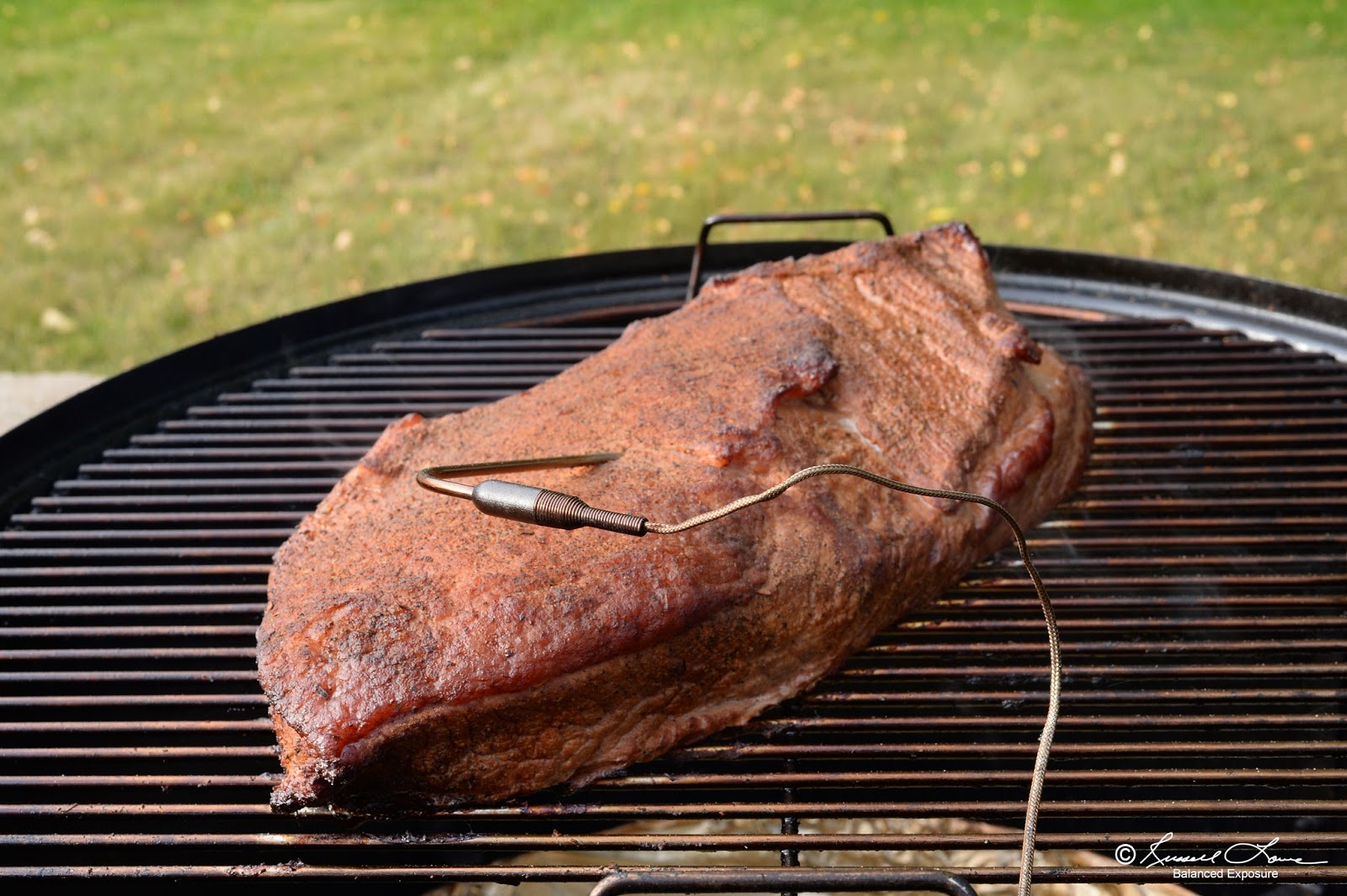 Russ' Culinary Adventures 5.5 lb Beef Brisket on the 22.5" er