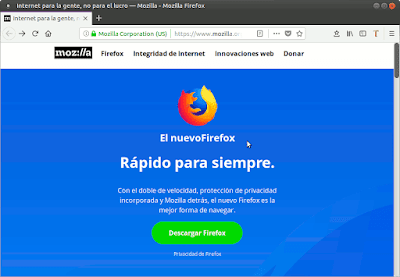 El nuevo Firefox