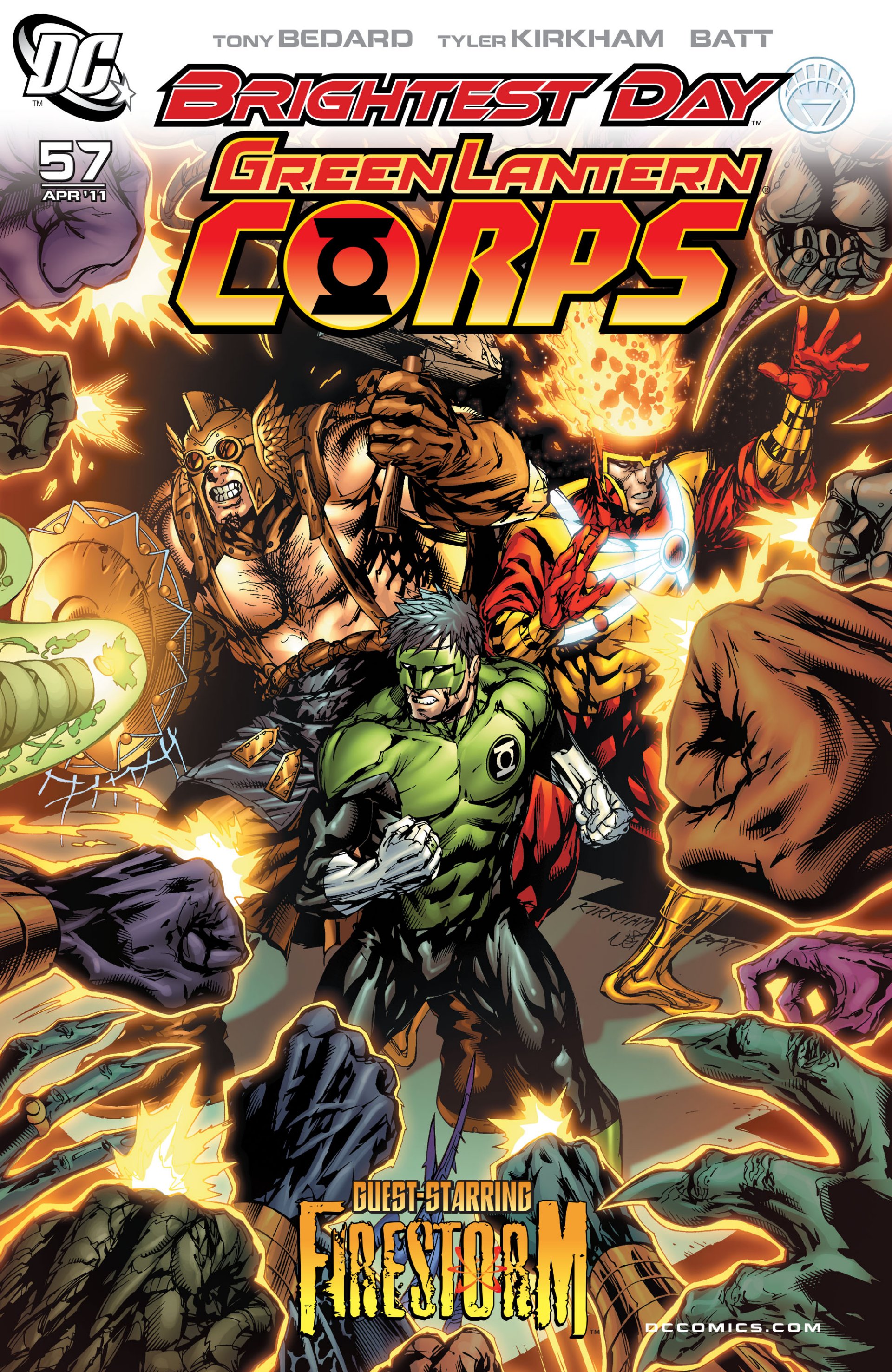 Read online Green Lantern Corps (2006) comic -  Issue #57 - 1