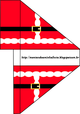Santa Claus: Imprimibles Gratis para Fiestas y Cajas para Imprimir Gratis. Para servilleteros de Santa Claus para Imprimir Gratis.
