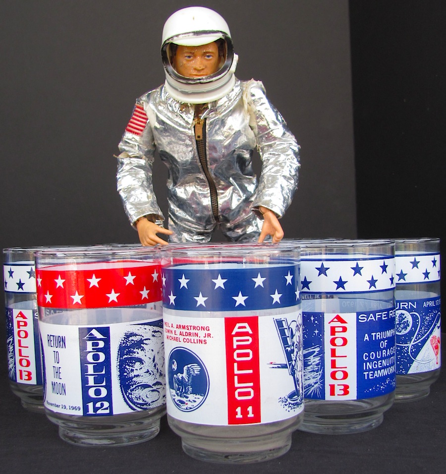 Bopfish, swimmin' in the vintage stream Blast off with these Apollo