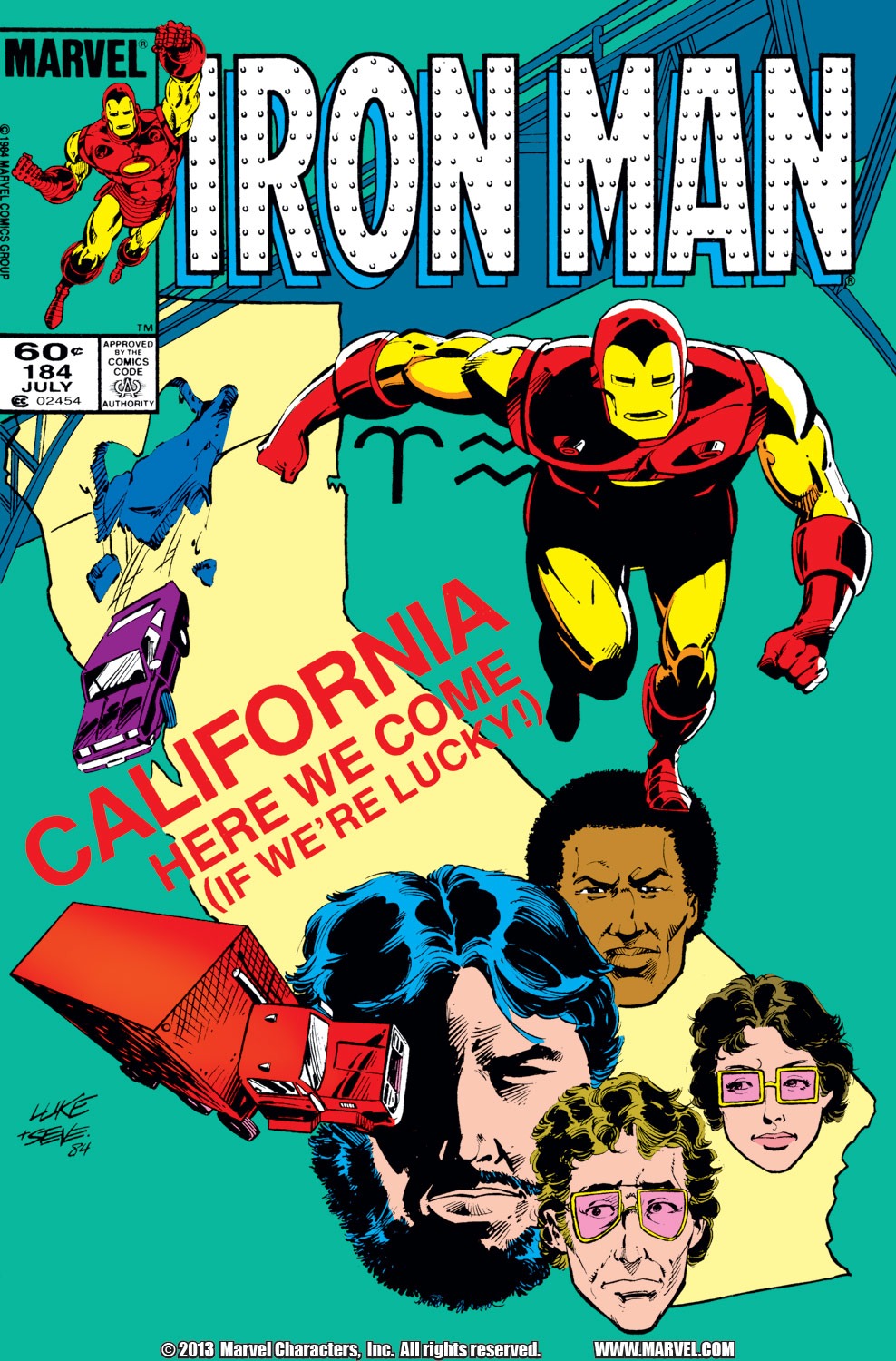 Read online Iron Man (1968) comic -  Issue #184 - 1