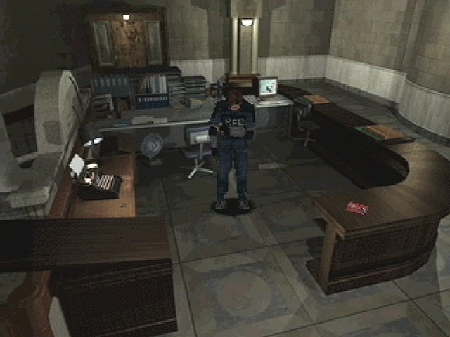 3D Animation: Resident Evil 2 Police Station (main hall)