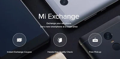 Xiaomi mi exchange old mobile Official Offers