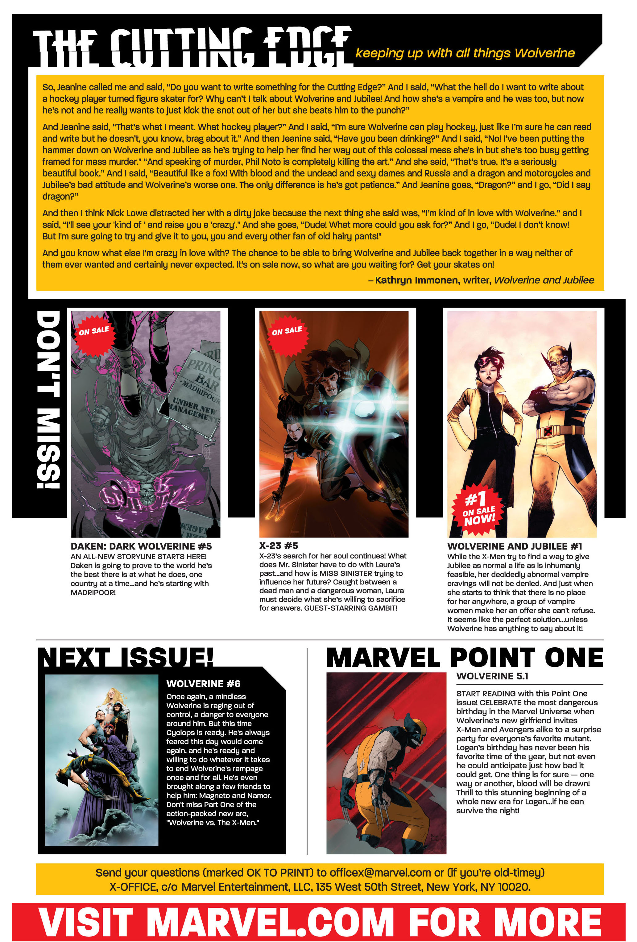 Read online Wolverine (2010) comic -  Issue #5 - 31