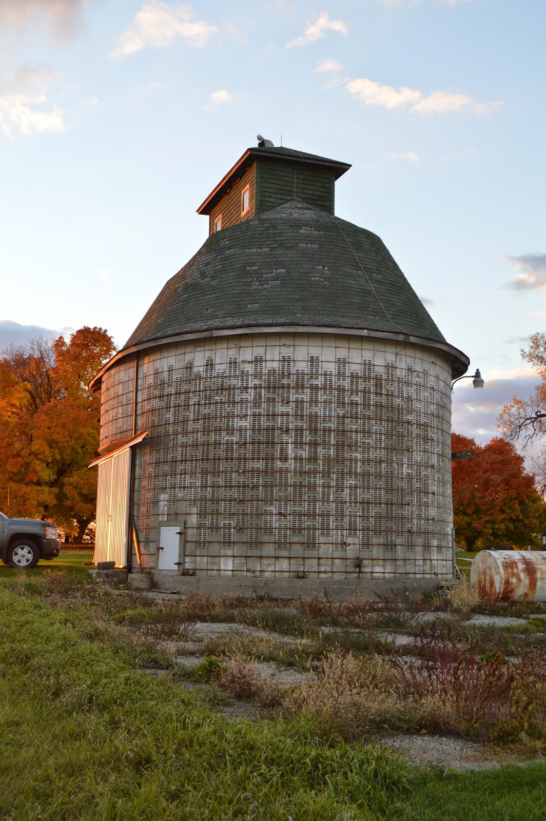 Industrial History Some Concrete Corn Cribs in Illinois