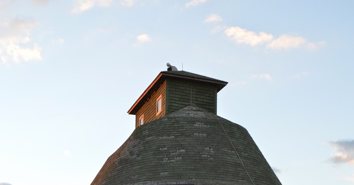 Industrial History Two Concrete Corn Cribs