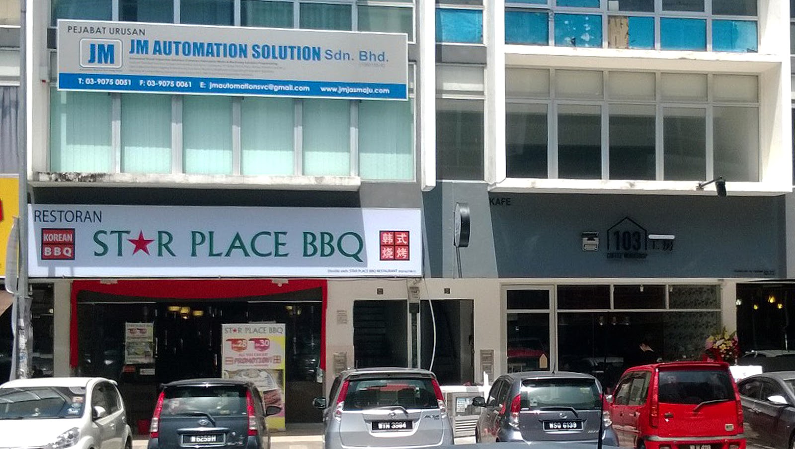 New Restaurants In Town at Dataran C180 - Star Place BBQ and 103 Coffee