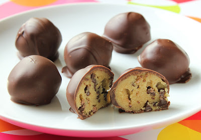 Gluten-Free Chocolate Chip Cookie Dough Truffles Gluten-Free Chocolate Chip Cookie Dough Truffles