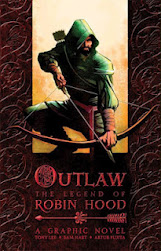 Capa do livro "Robin Hood em quadrinhos"