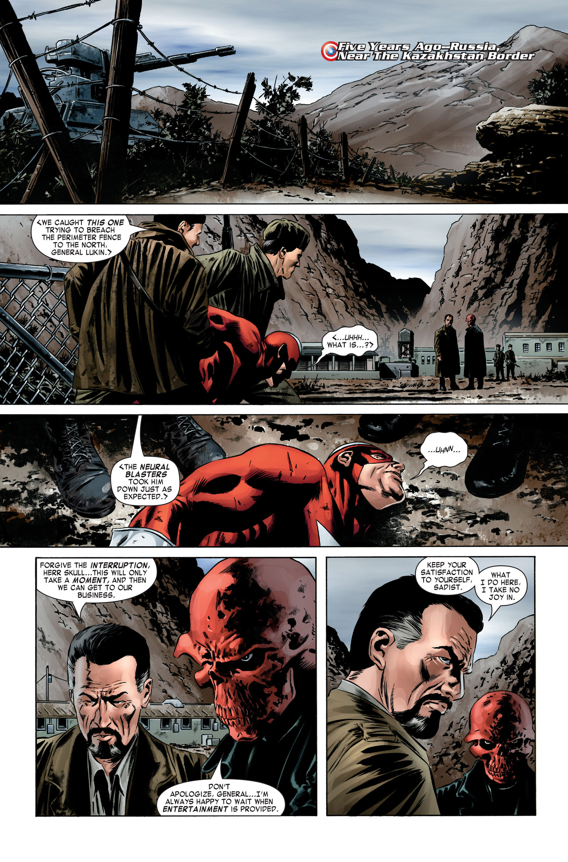 Captain America (2005) Issue #1 #1 - English 2