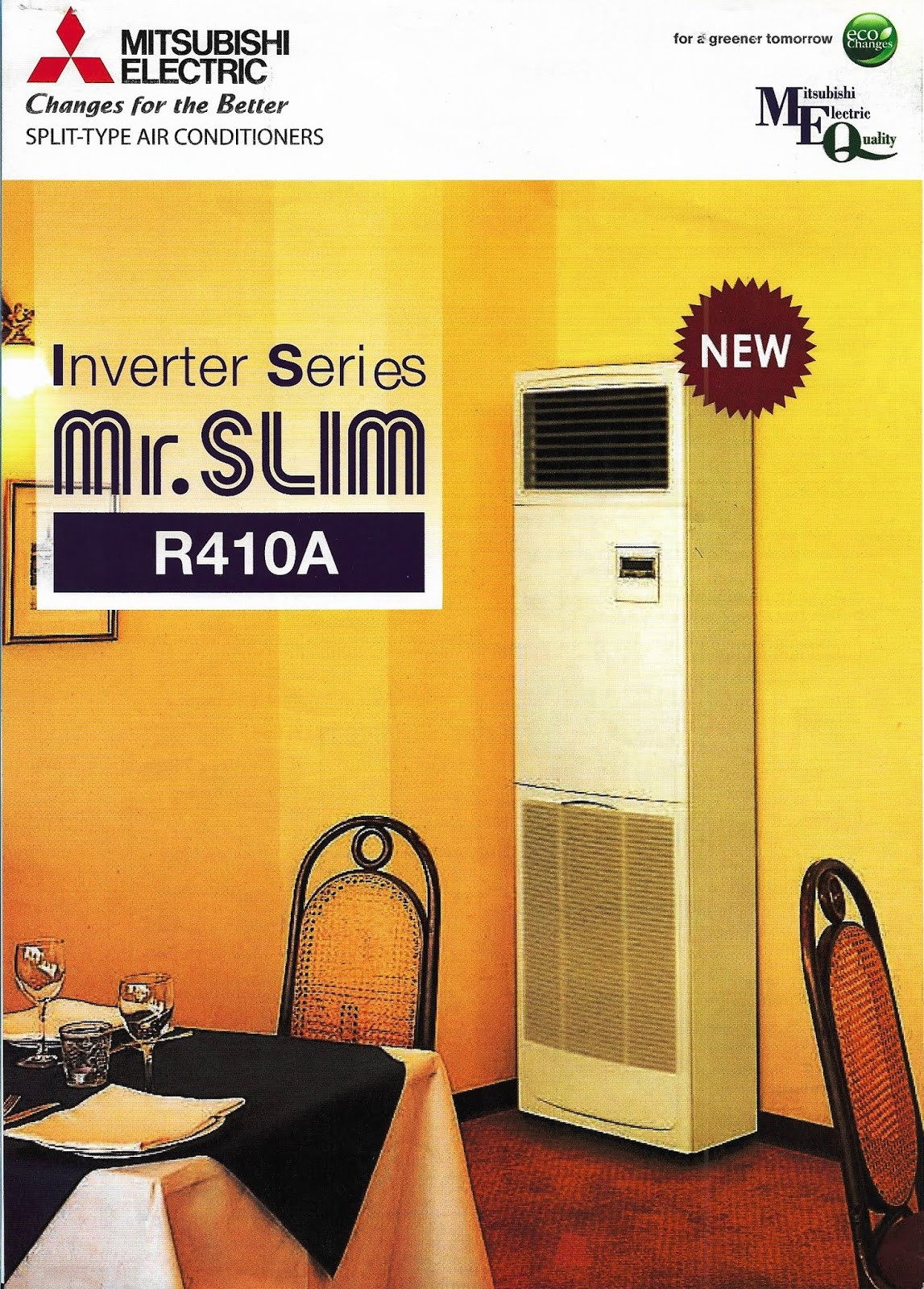 MITSUBISHI ELECTRIC SPLIT TYPE AIR CONDITIONERS