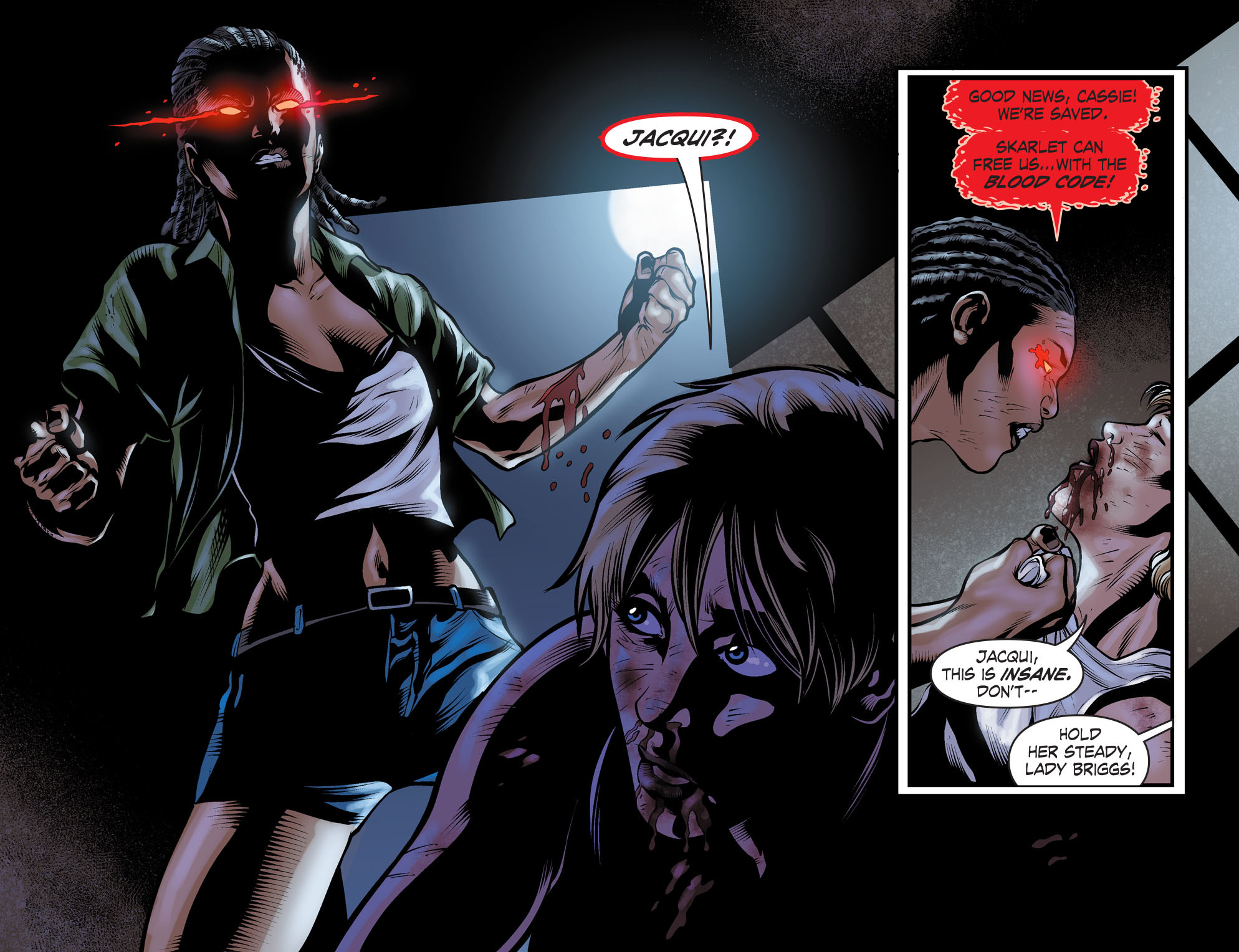 Read online Mortal Kombat X [I] comic -  Issue #23 - 22