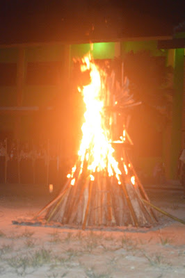 Kegiatan Api Unggun PERJUSAMI 2016 Pramuka SMP Negeri 3 Purwodadi