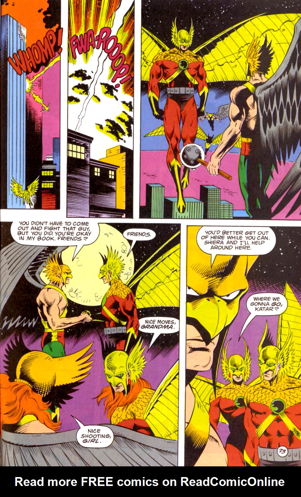 Read online Hawkworld (1990) comic -  Issue #29 - 24