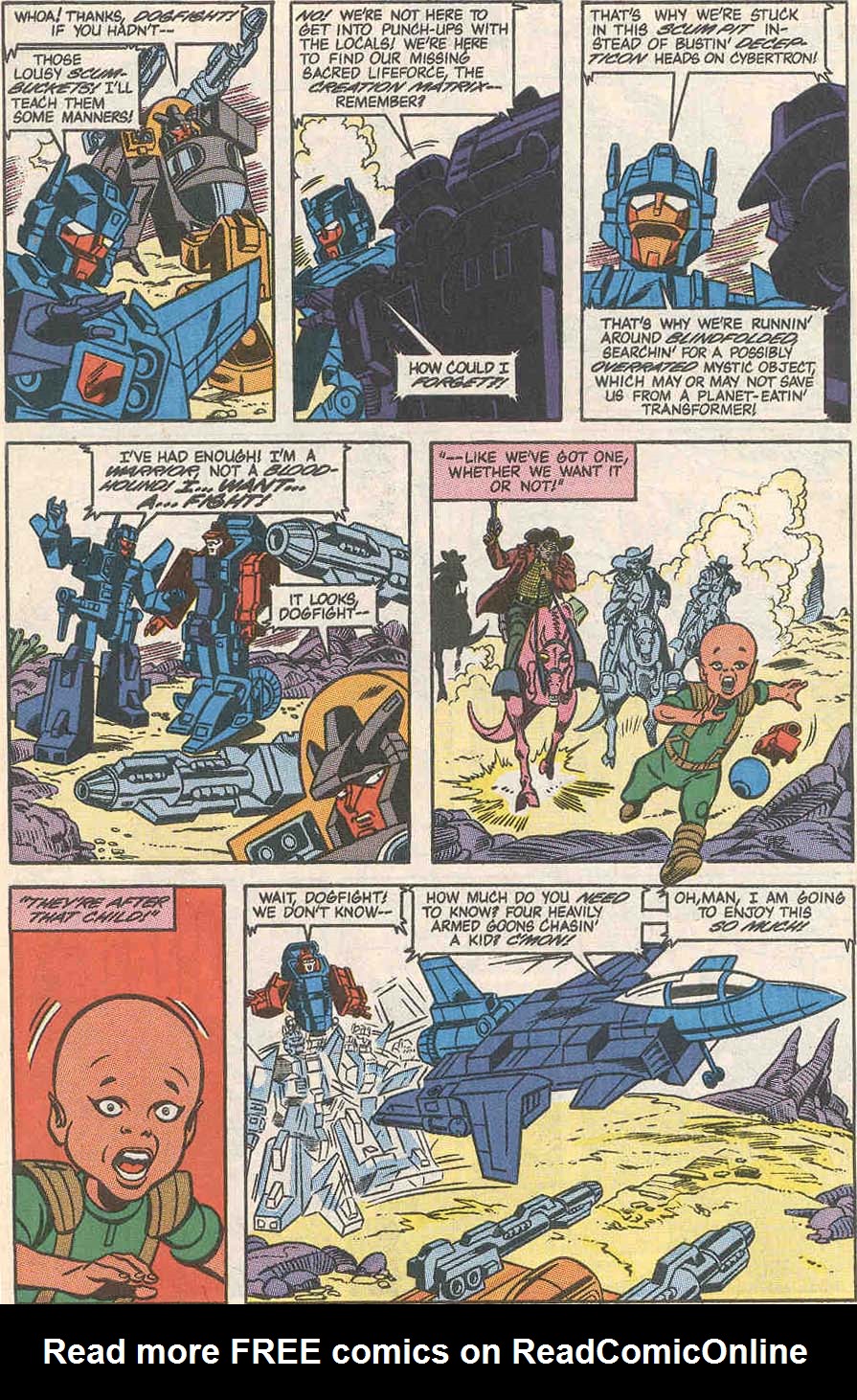 Read online The Transformers (1984) comic -  Issue #63 - 4