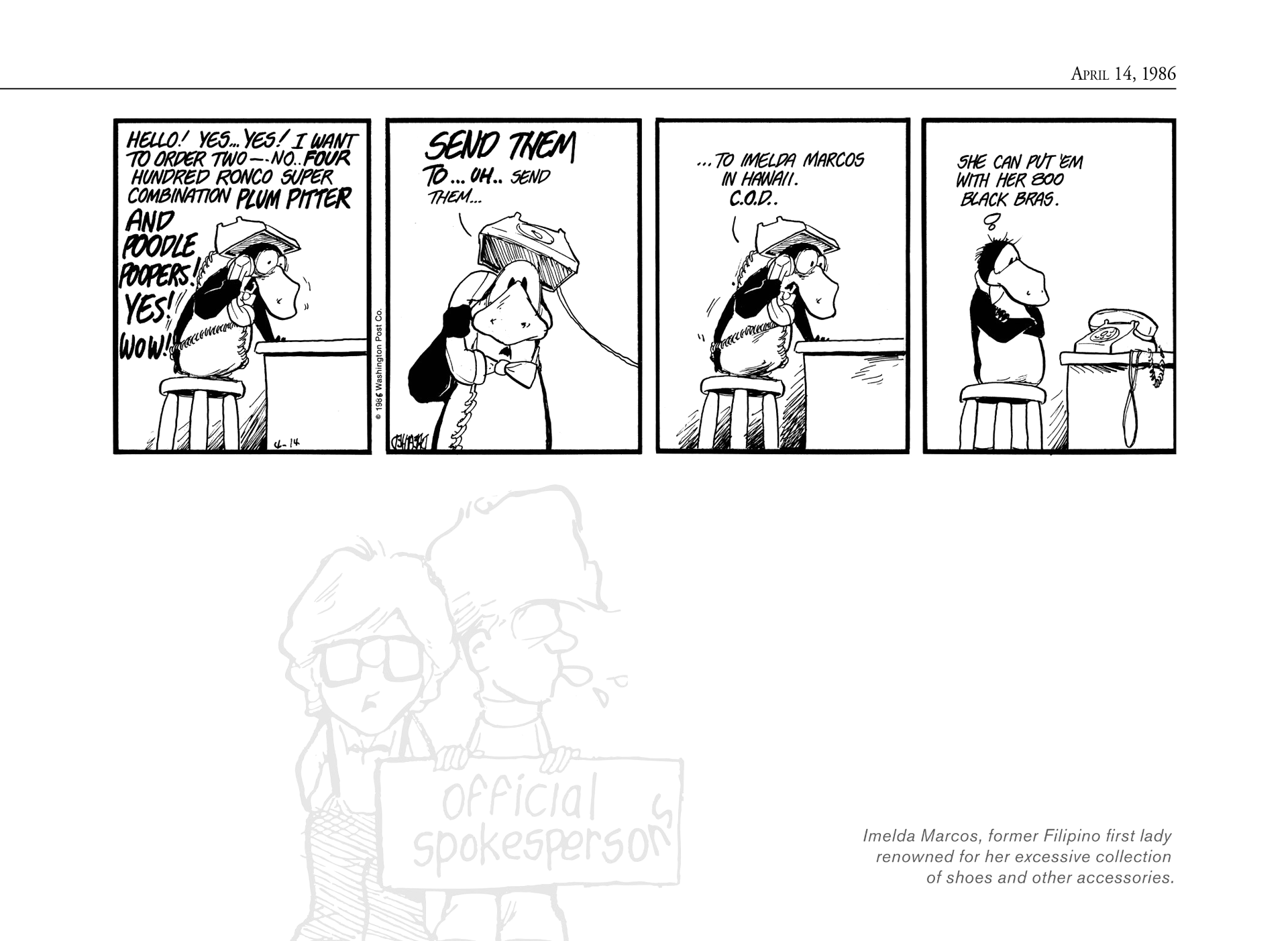 Read online The Bloom County Digital Library comic -  Issue # TPB 6 (Part 1) - 63