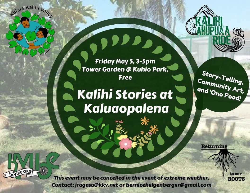 Kalihi Valley Instructional Bike Exchange (KVIBE) Just Around the