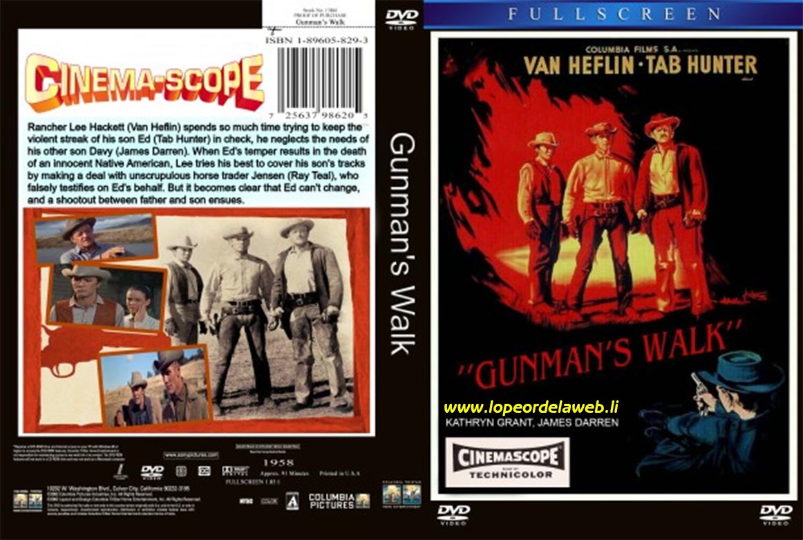 Gunman's Walk (1958 / Western / James Darren)