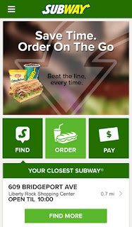 Subway App Screenshot 1