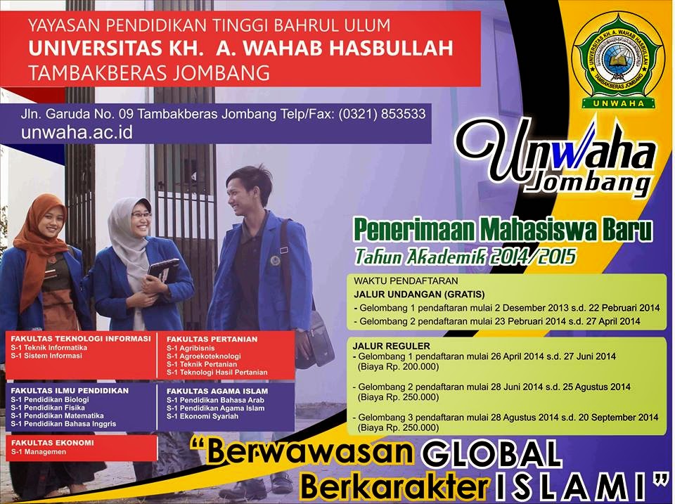 Universitas KH. A. Wahab Hasbullah Tambakberas Jombang | Unwaha