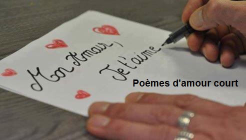 Poèmes d #39 amour court Poèmes d #39 amour court