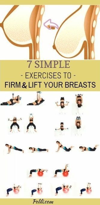 Most Effective Exercises To Firm And Lift Your Breasts Health And Diy Ideas