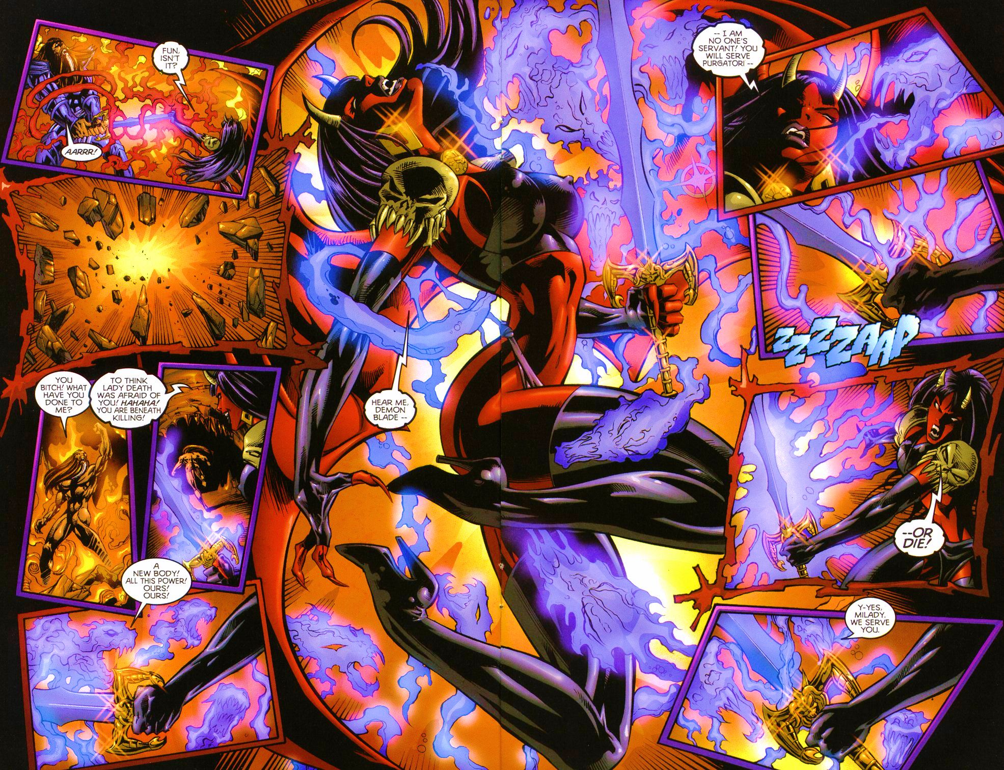 Read online Purgatori: Goddess Rising comic -  Issue #4 - 11
