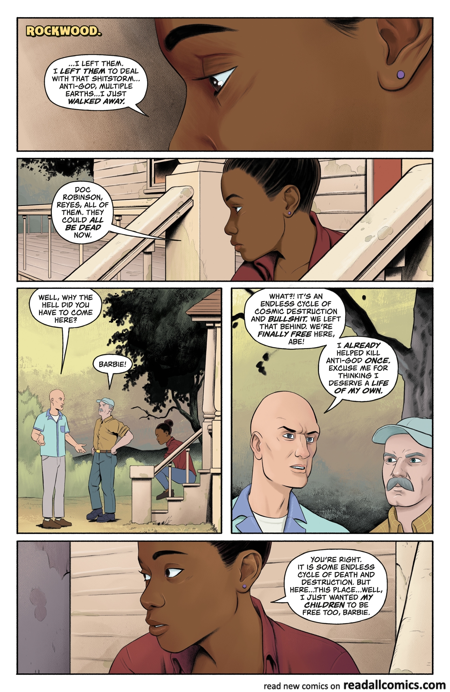 Black Hammer: The End chapter 4 page 9