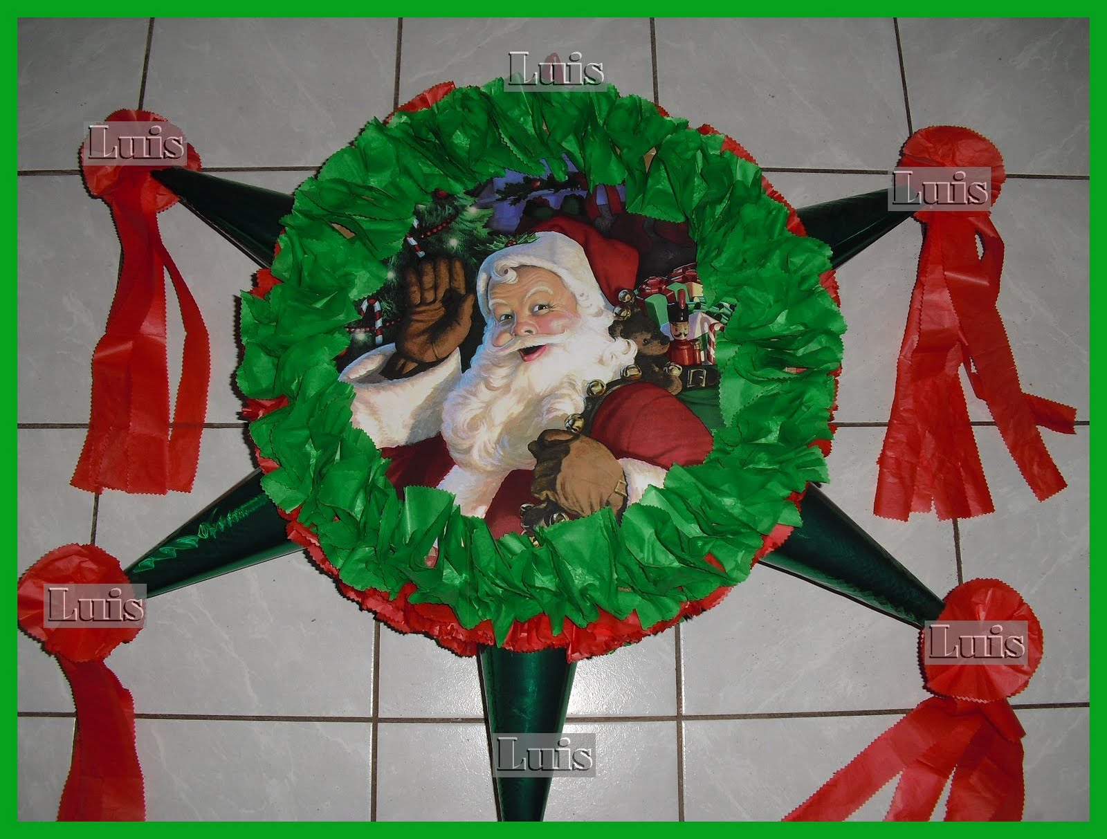 MIS PIÑATAS DE TAMBOR: navideña