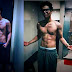 Celebrity Paul Salas show his six-pack hard rock abs