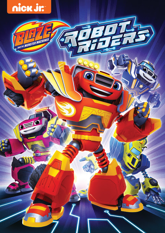 nickelodeon blaze and the monster machines transforming robot rider blaze