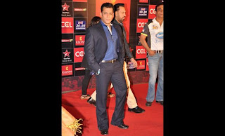 Pictures: Salman Khan at CCL Glam Night