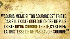 Citation Triste Faux Sourire